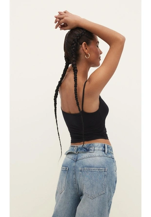 Топ на бретелях из полиамида- Заказать в России