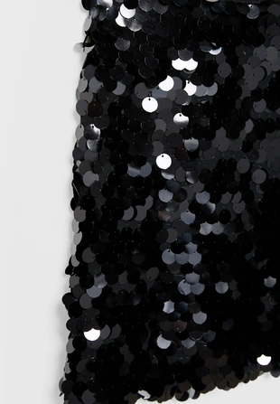 SEQUINNED MINI SKIRT- Заказать в России