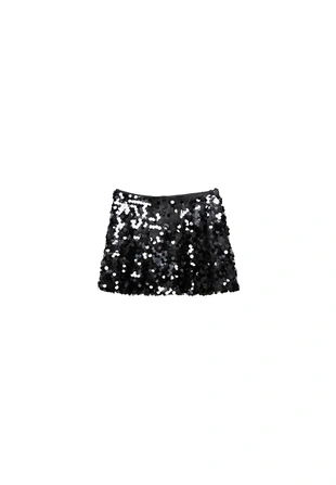 SEQUINNED MINI SKIRT- Заказать в России
