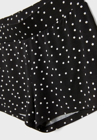 Мини-шорты в горошек- Заказать в России