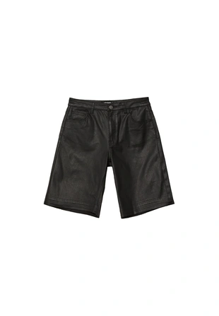 Шорты-бермуды с вощеным покрытием- Заказать в России