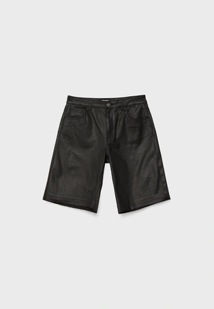 Шорты-бермуды с вощеным покрытием- Заказать в России