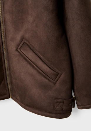 Двустороннее пальто со швами- Заказать в России