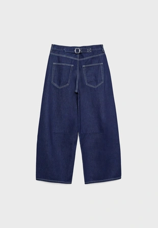 Джинсы-бочонки с регулируемой посадкой- Заказать в России