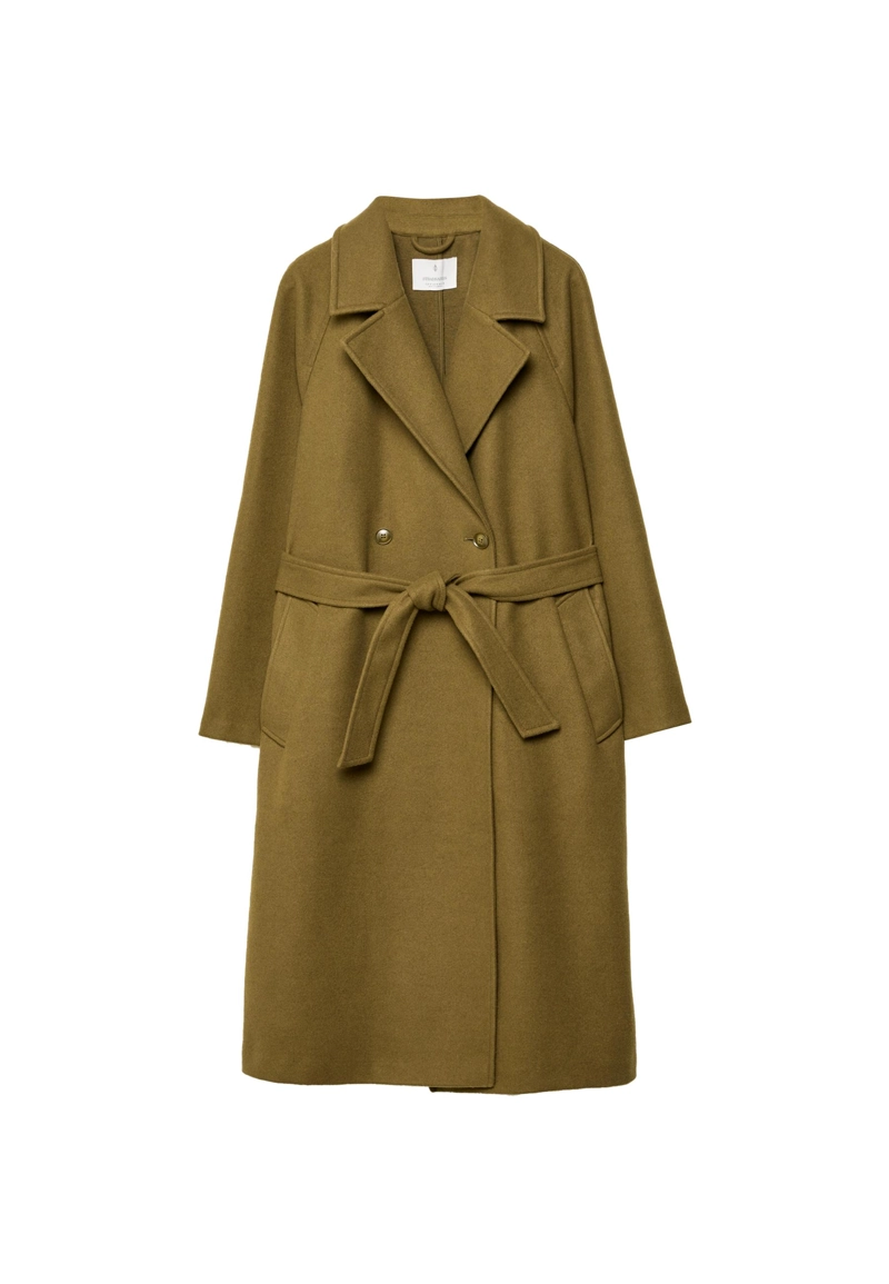 Тренч из мягкой ткани