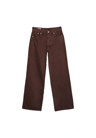 Джинсы D91 с низкой посадкой и широкими штанинами- Заказать в России