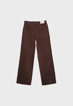 Джинсы D91 с низкой посадкой и широкими штанинами- Заказать в России