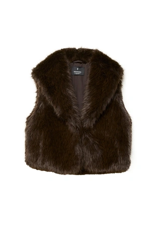 Жилет из искусственного меха- Заказать в России