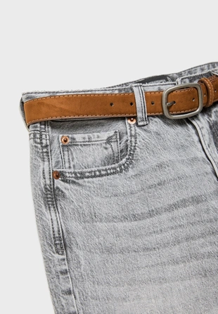 Джинсы BOOTCUT D68 с ремнем- Заказать в России