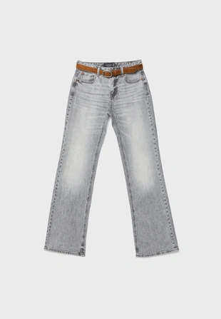 Джинсы BOOTCUT D68 с ремнем- Заказать в России