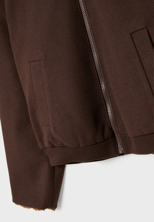 Двусторонняя куртка с искусственным мехом- Заказать в России