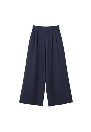 Брюки очень широкого кроя с регулируемой талией- Заказать в России