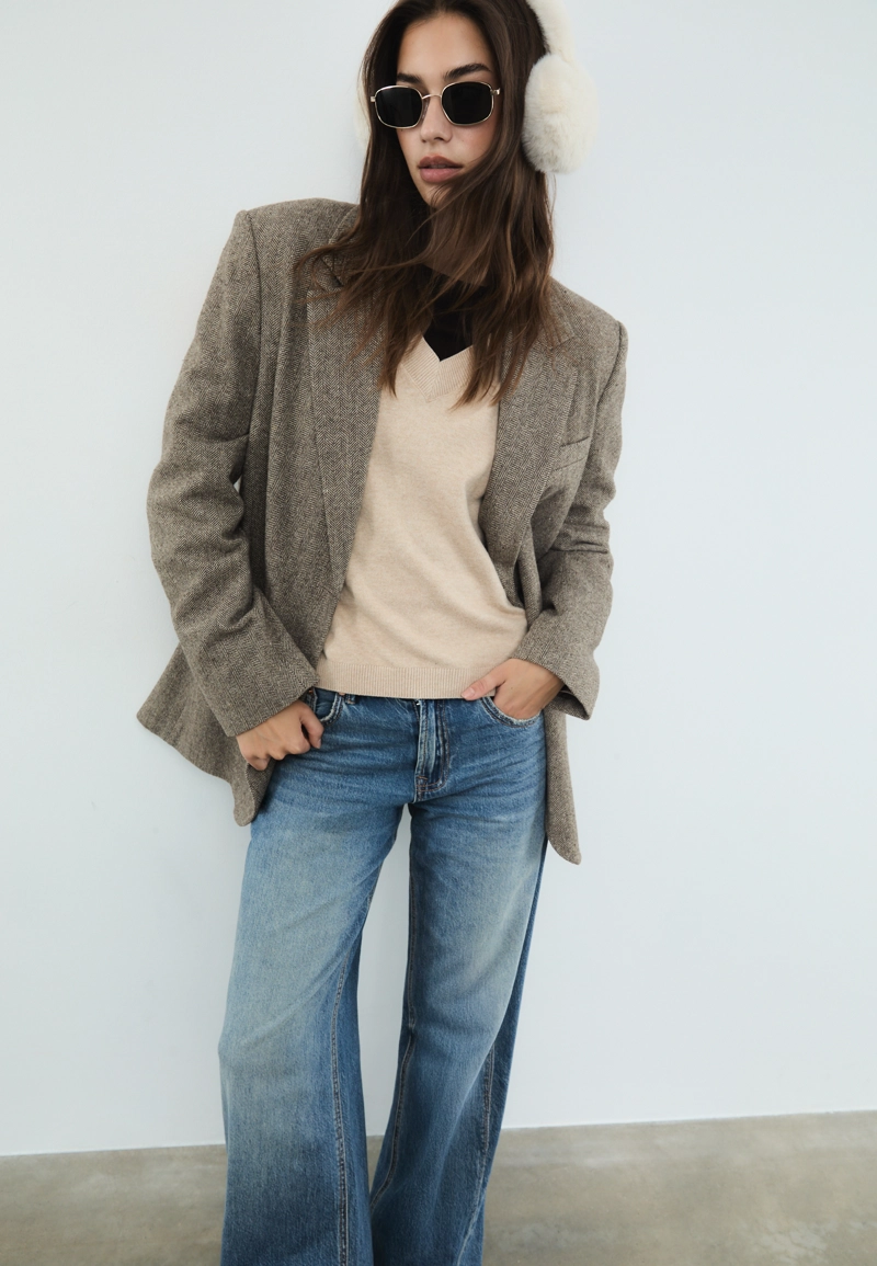 Пиджак оверсайз