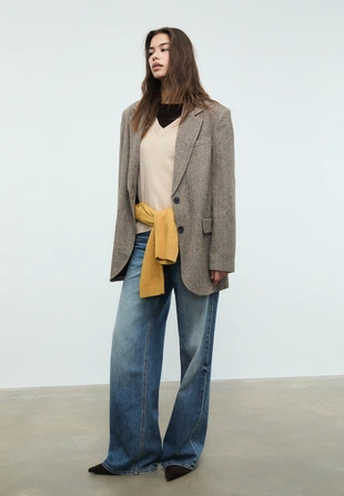 Пиджак оверсайз- Заказать в России