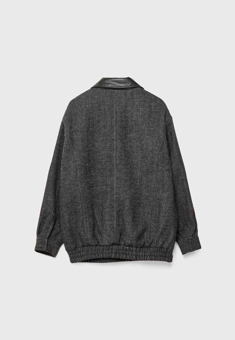 Куртка с карманами «елочка»