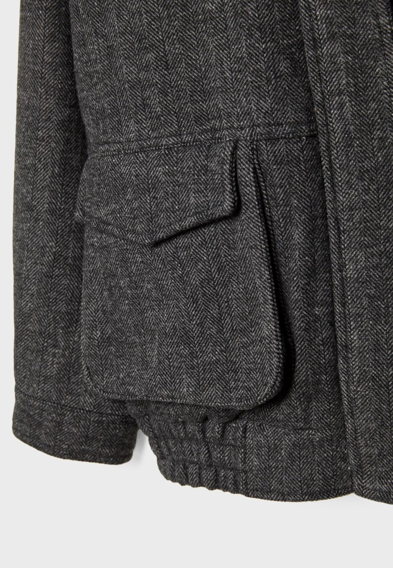 Куртка с карманами «елочка»