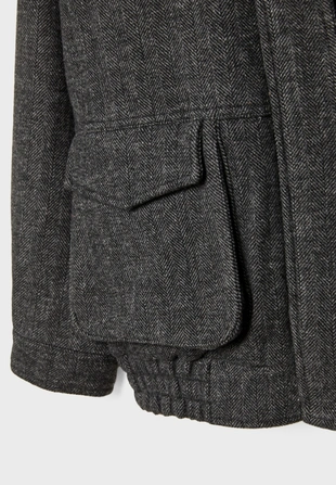 Куртка с карманами «елочка»- Заказать в России