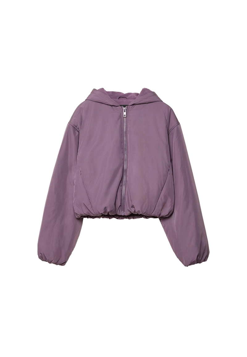 Стеганая куртка-пуховик