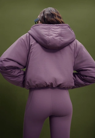 Стеганая куртка-пуховик- Заказать в России