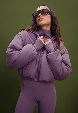 Стеганая куртка-пуховик- Заказать в России