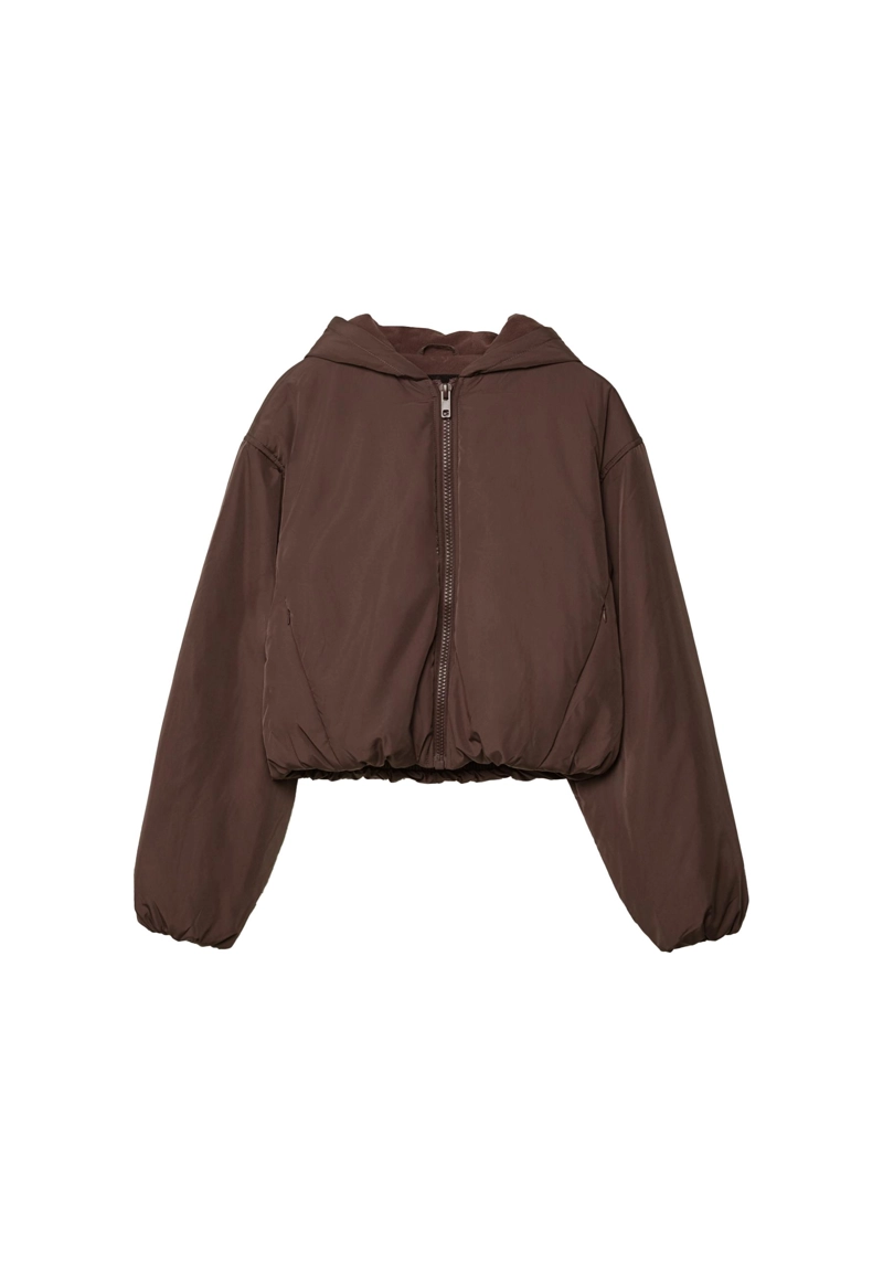 Стеганая куртка-пуховик