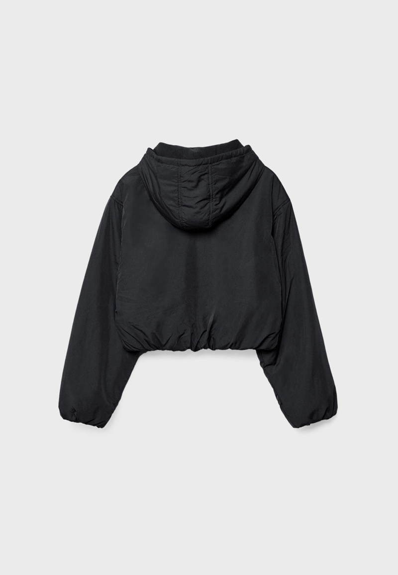 Стеганая куртка-пуховик