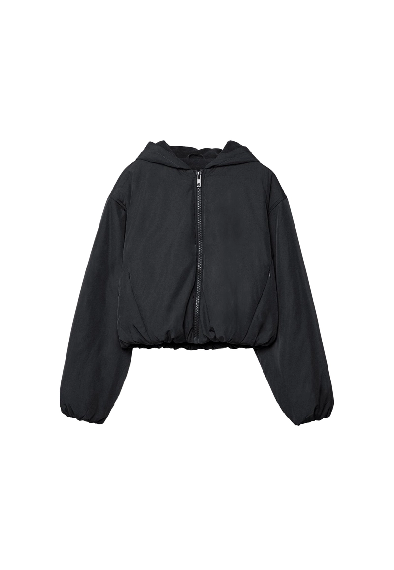 Стеганая куртка-пуховик