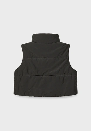 Короткий стеганый жилет- Заказать в России