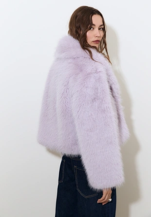 Куртка из искусственного меха- Заказать в России