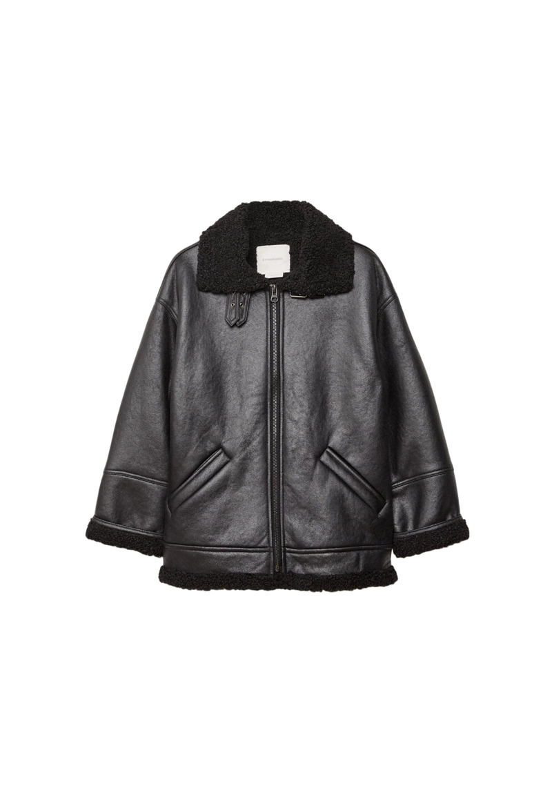 Двусторонняя куртка с пряжками