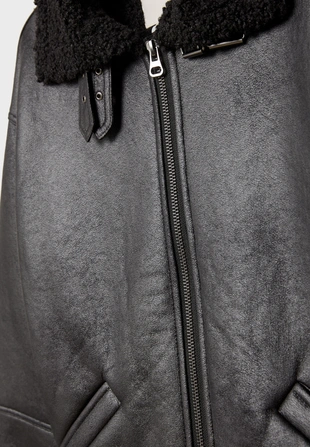 Двусторонняя куртка с пряжками- Заказать в России