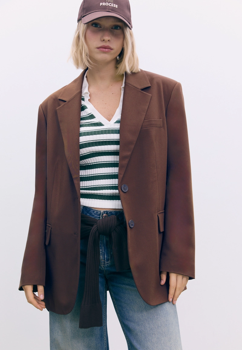 Пиджак оверсайз