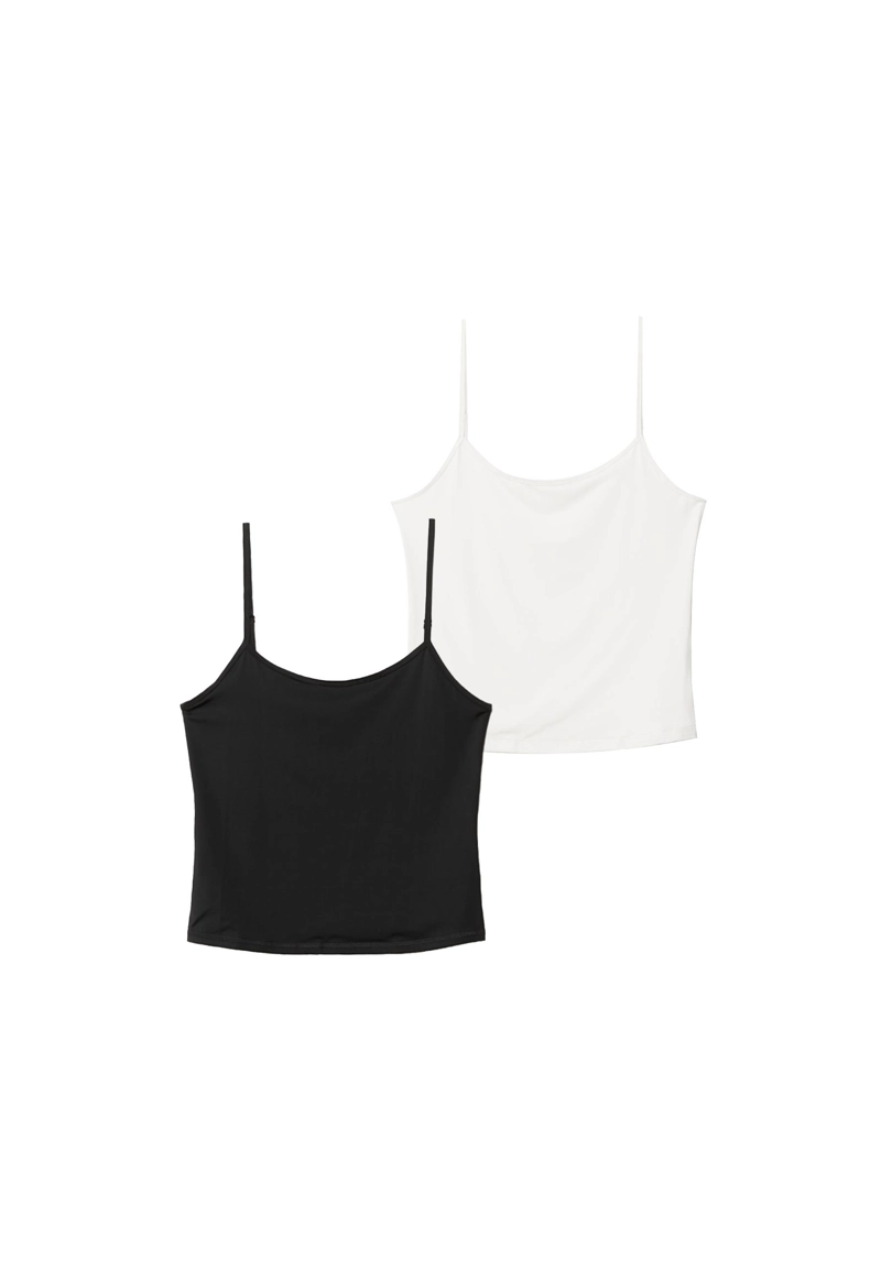 Набор из 2 базовых маек на бретелях