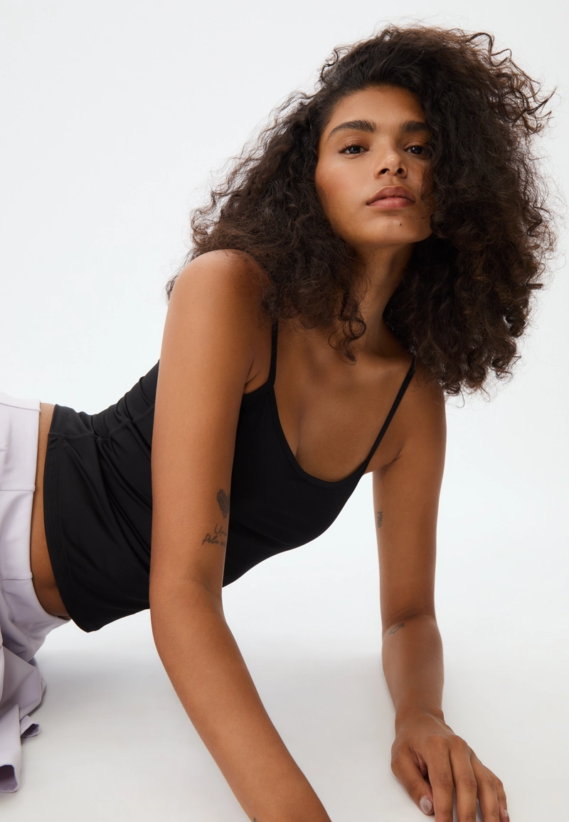 Набор из 2 базовых маек на бретелях