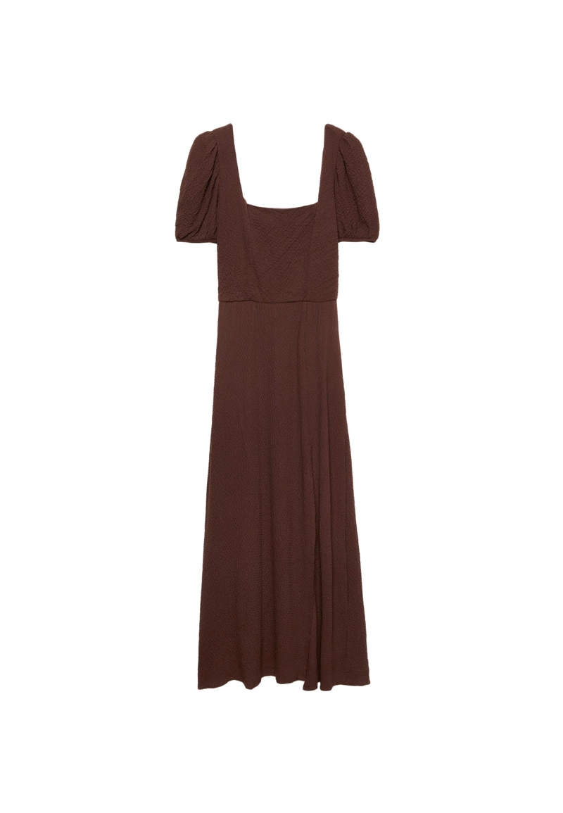 Длинное струящееся платье с перекрещенной спиной