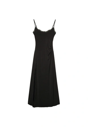 Длинное кружевное платье- Заказать в России