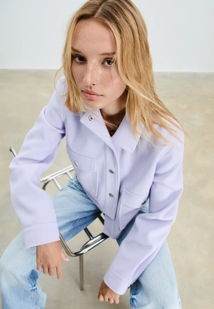 Укороченная куртка SOFT- Заказать в России