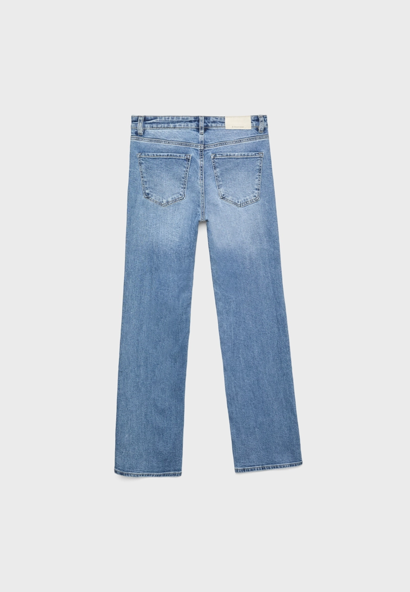 Джинсы прямого кроя