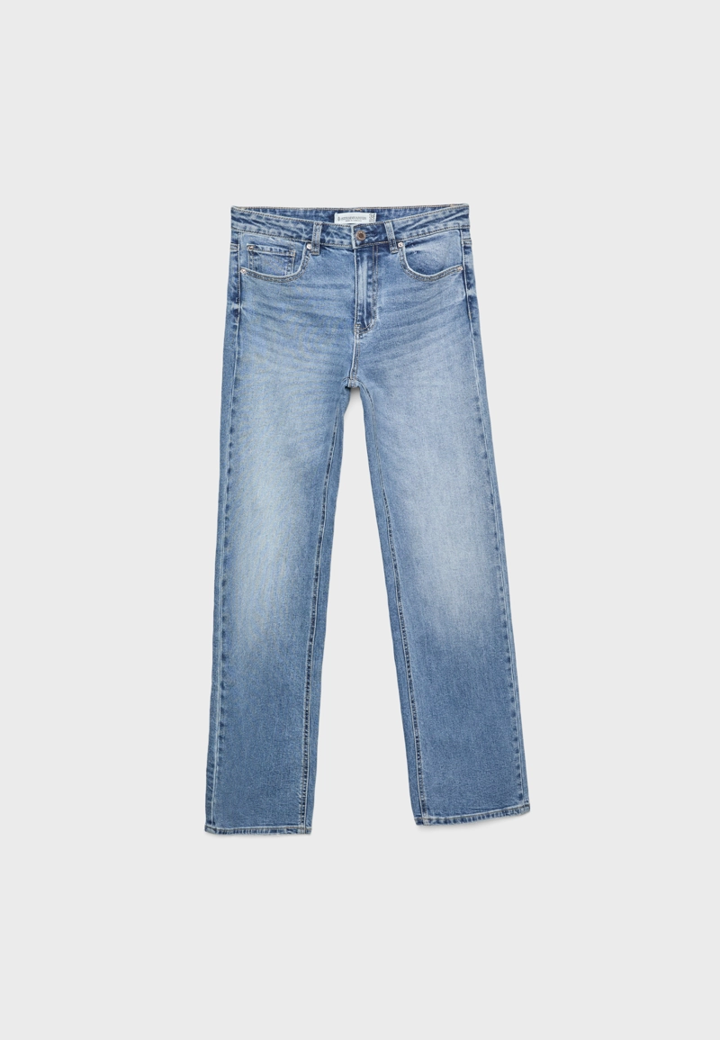 Джинсы прямого кроя