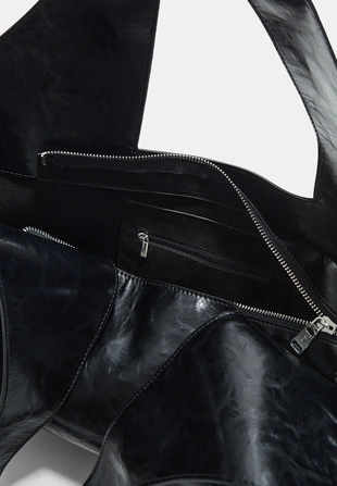 Сумка из искусственной кожи с заклепками- Заказать в России