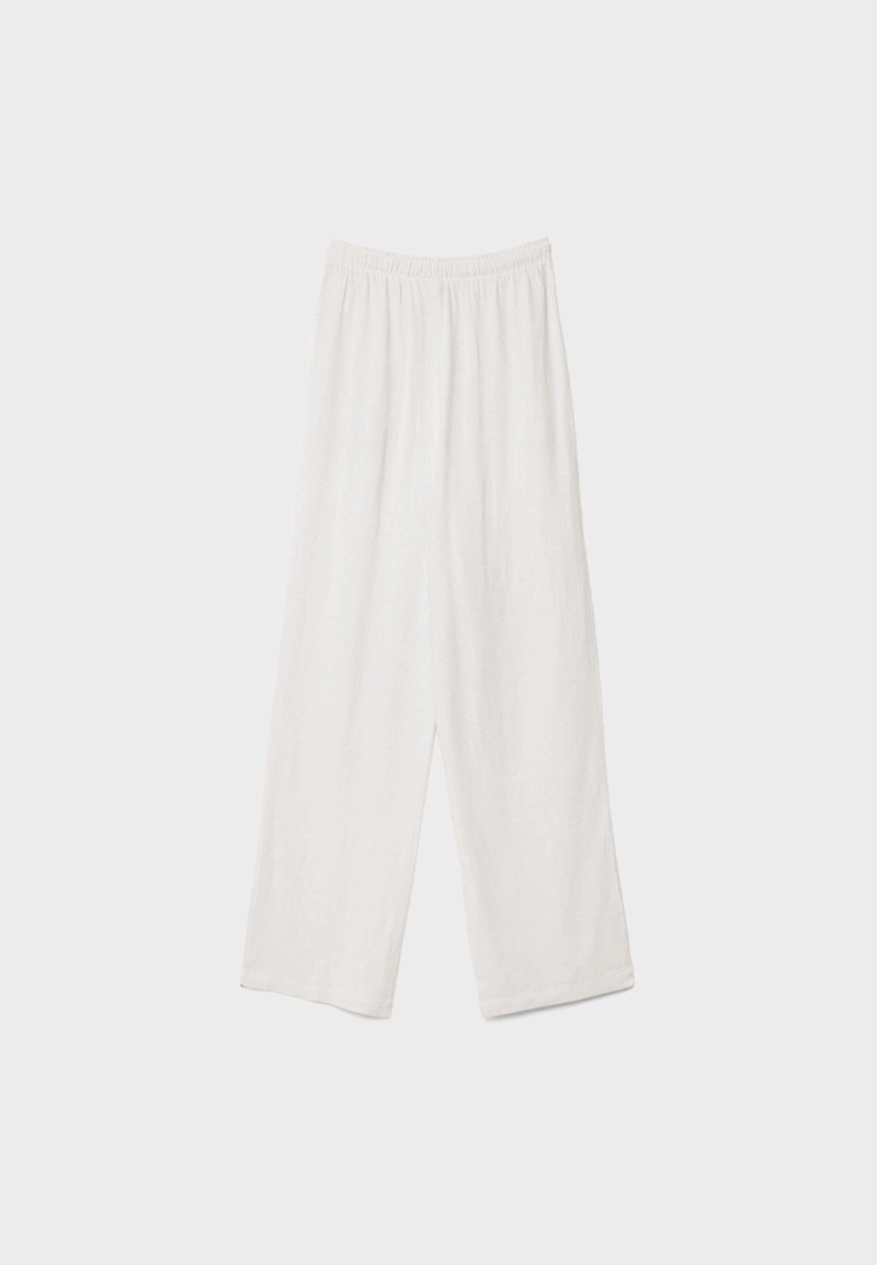 Струящиеся брюки с льном