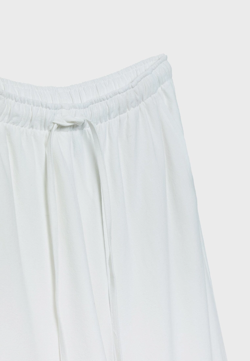 Струящиеся брюки с льном