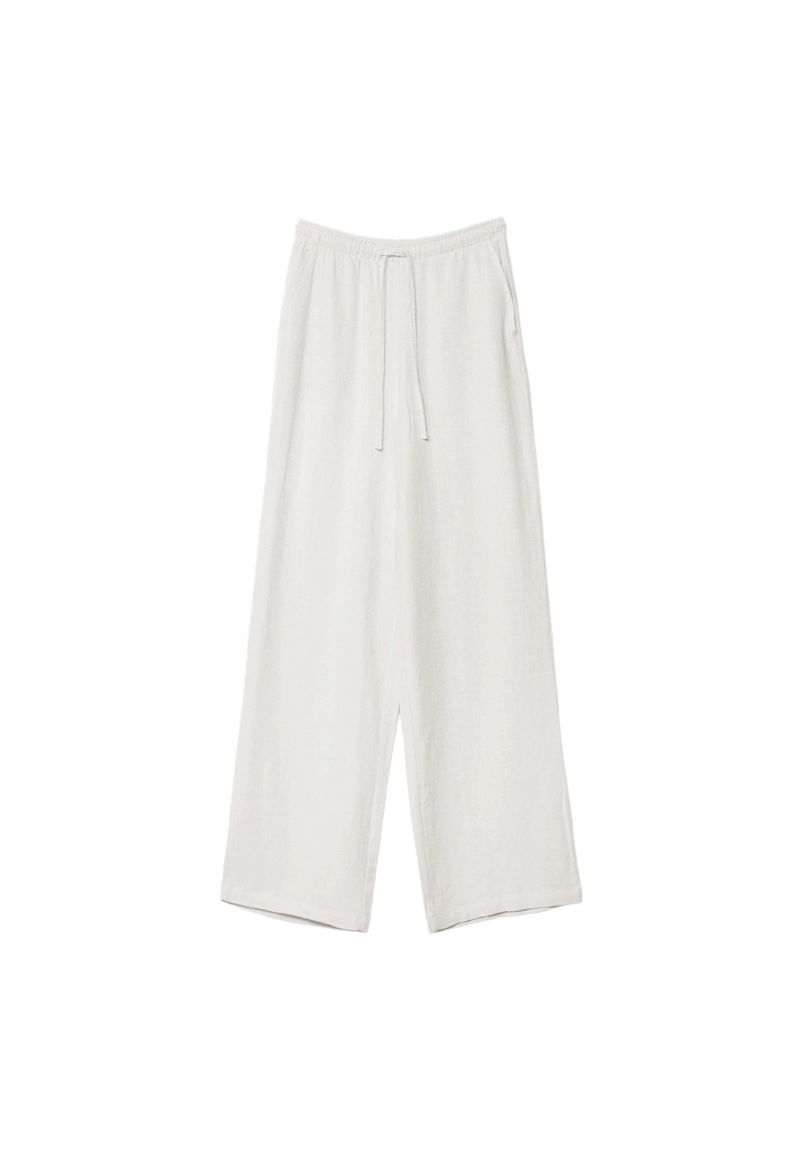 Струящиеся брюки с льном