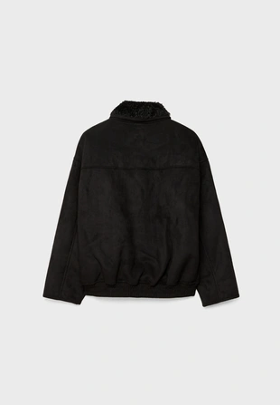 Двусторонняя куртка с комбинированным воротником- Заказать в России