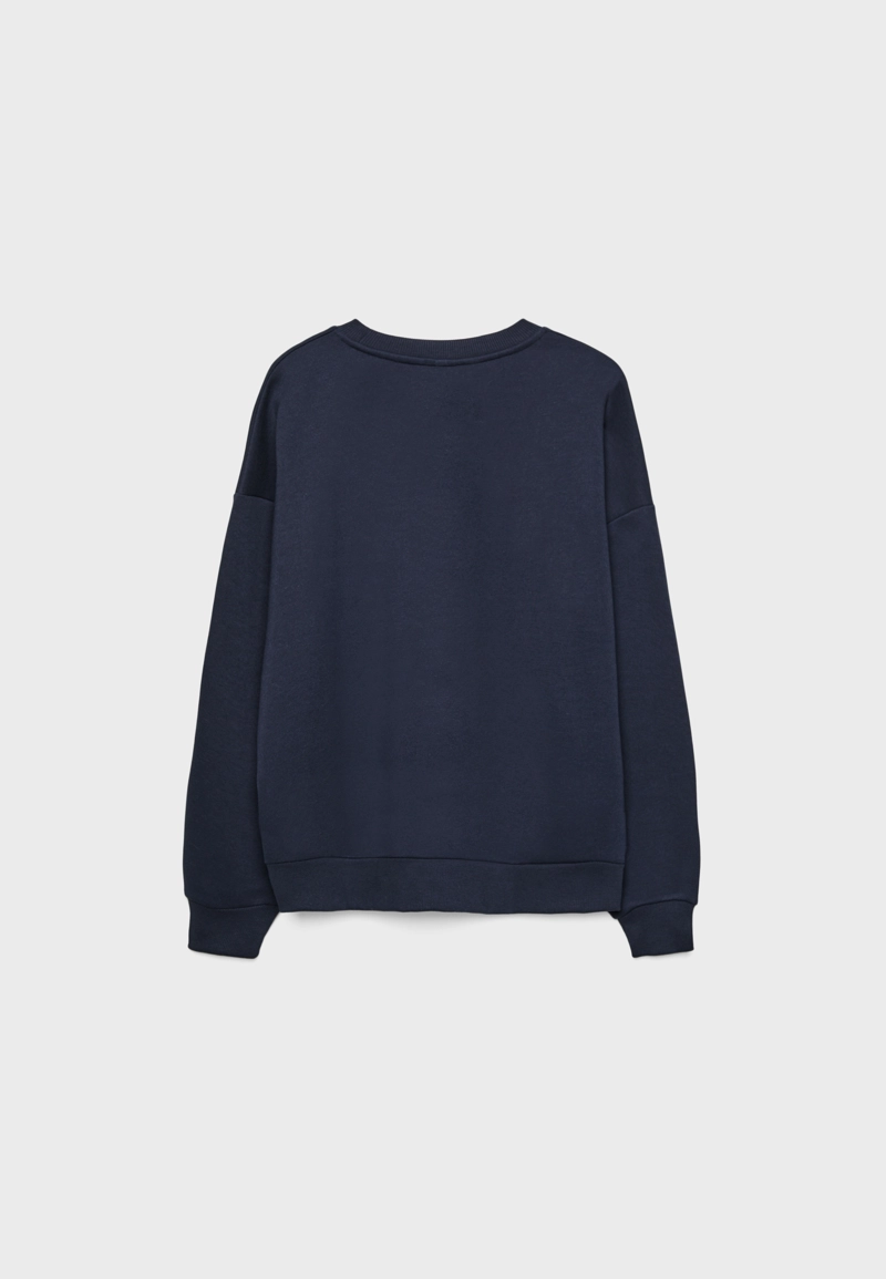 Толстовка с вышивкой в виде щенка