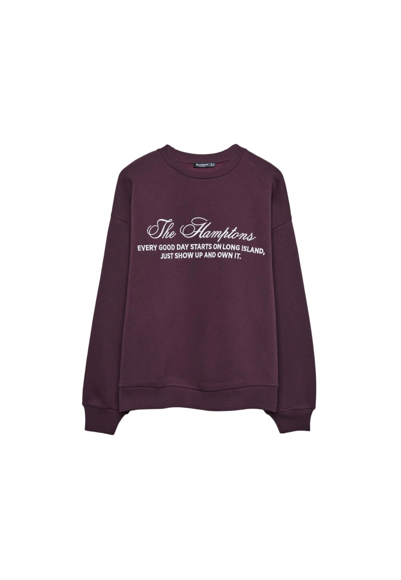 Толстовка с вышивкой