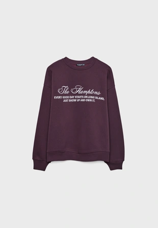 Толстовка с вышивкой- Заказать в России