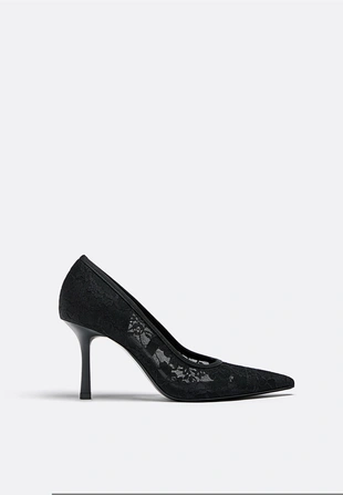 LACE HIGHHEEL SHOES- Заказать в России