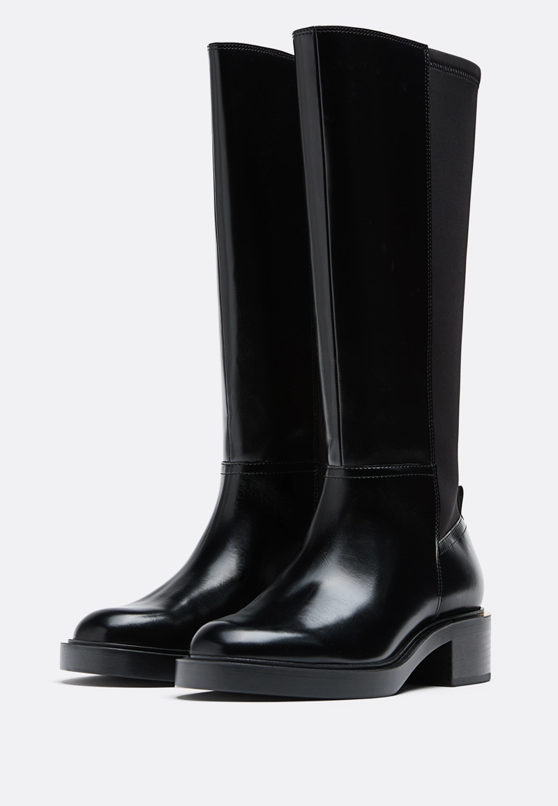 Плоские сапоги для верховой езды