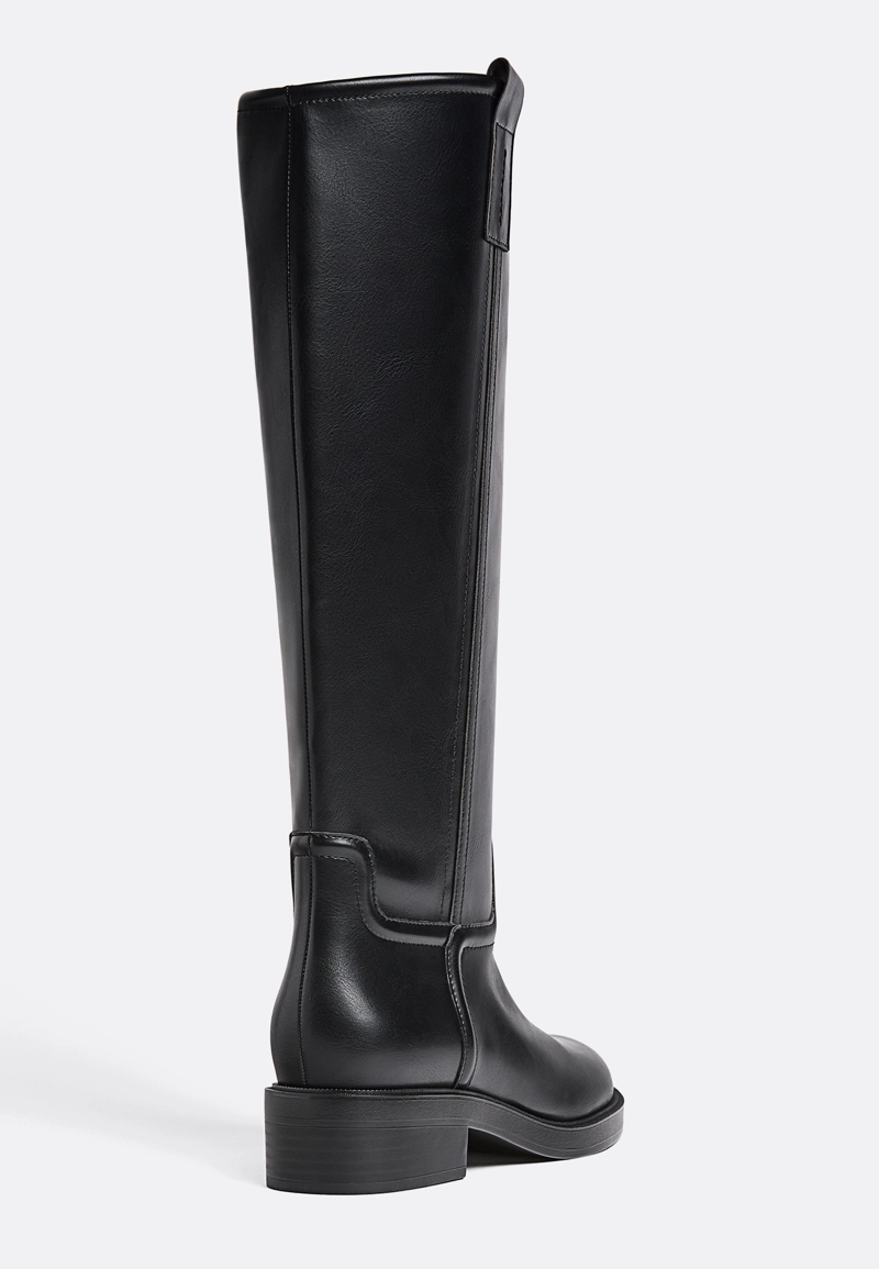 Жокейские ботинки на плоской подошве